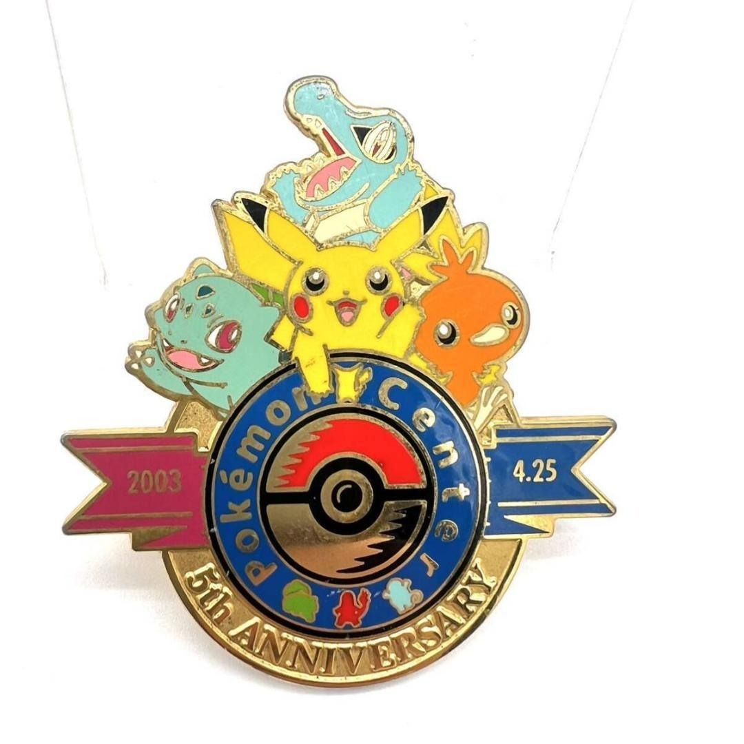 ポケモン - レア 2003 5th pokemon center 限定 ピンバッジの通販 by