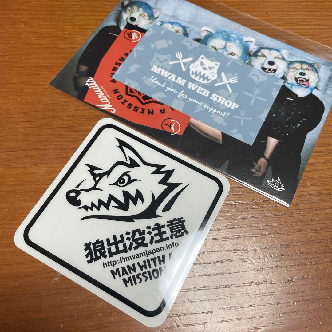 MAN WITH A MISSION - マンウィズ 車に貼れちゃうレベルのステッカー