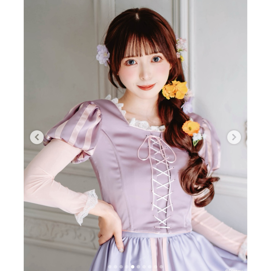 Avail - 即日発送アベイルディズニーコラボ塔の上のラプンツェルドレス