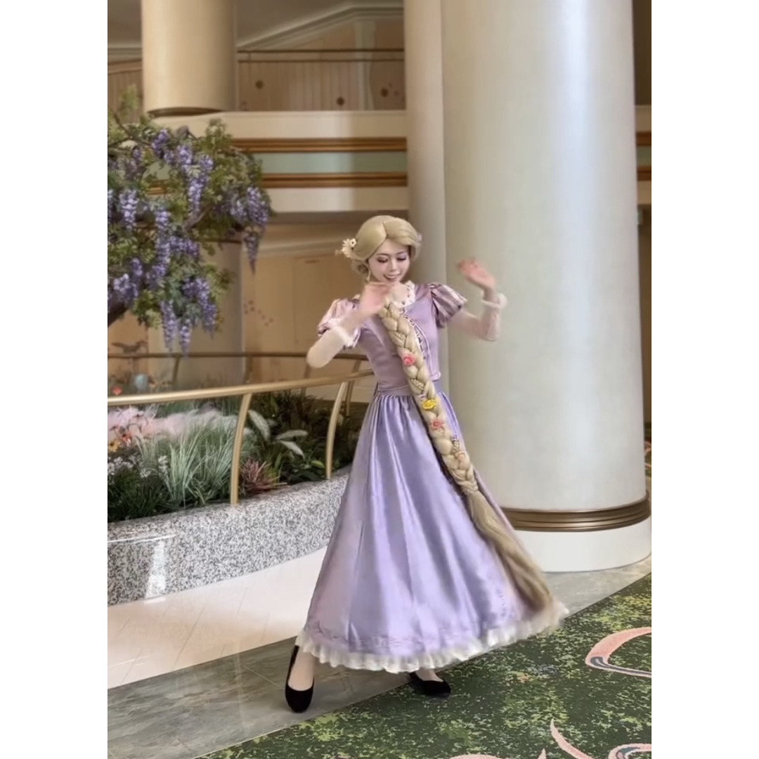 Avail - 即日発送アベイルディズニーコラボ塔の上のラプンツェルドレス