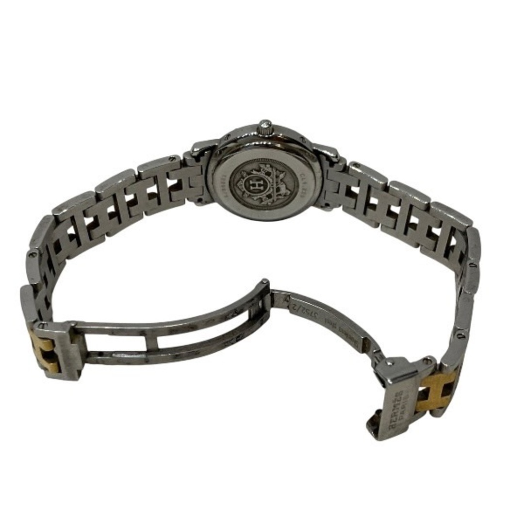 HERMES - エルメス Hermes クリッパー CL4.220 クォーツ 時計 腕時計