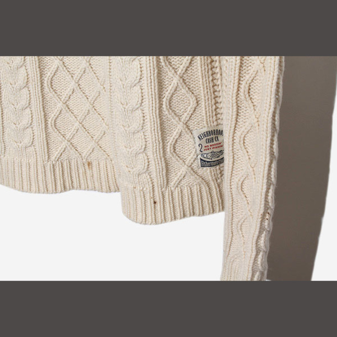 NEIGHBORHOOD - ネイバーフッド CASH CA フィッシャーマンニット の
