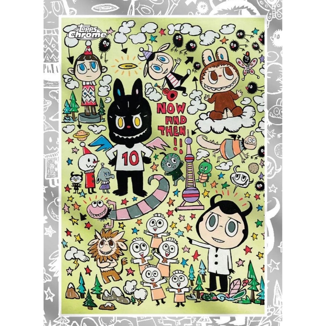 2025 Topps Chrome Labubu 5boxの通販 by 炭治郎｜ラクマ