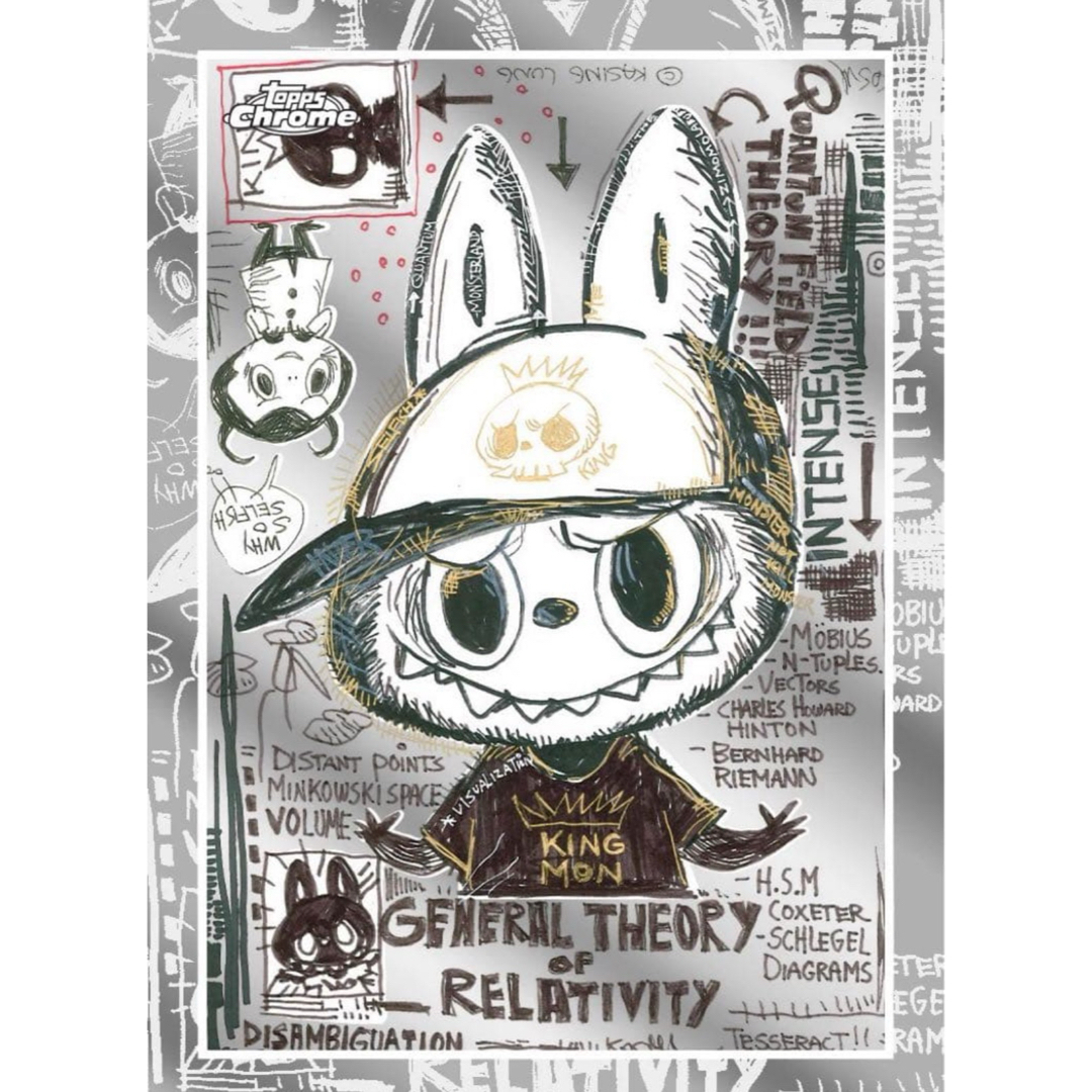 2025 Topps Chrome Labubu 5boxの通販 by 炭治郎｜ラクマ