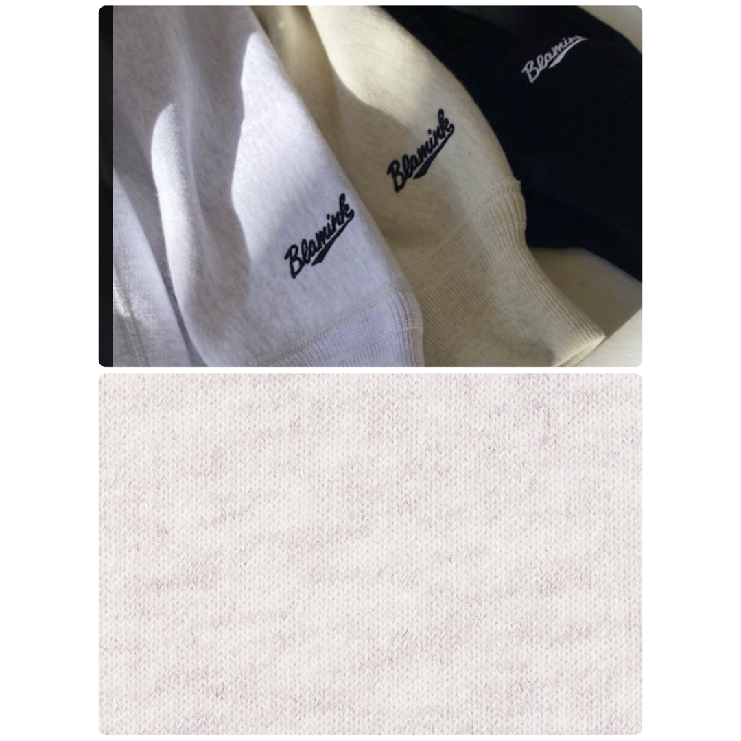 BLAMINK - BLAMINK ブラミンク☆吊裏毛ロゴロングスリーブプルオーバー