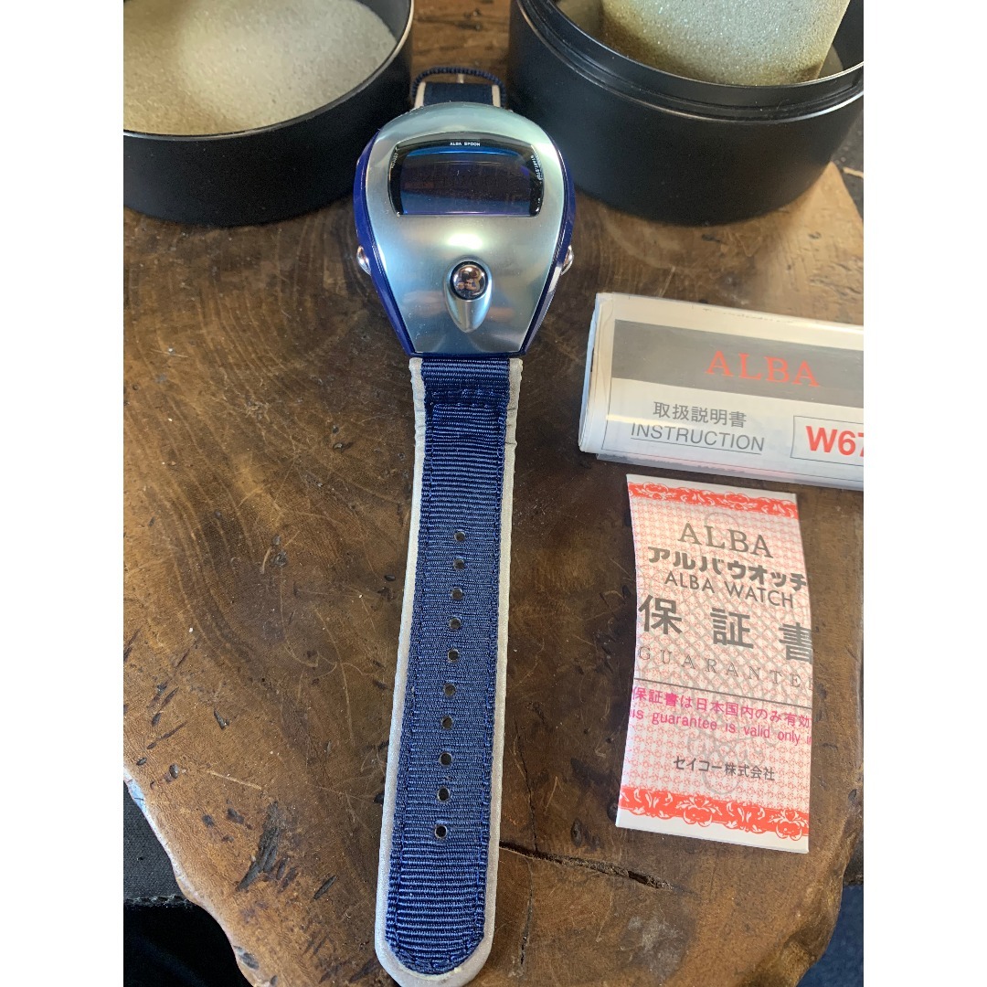 ALBA - 97年未使用 セイコー アルバ スプーン W671 KENWOOD 動作確認済