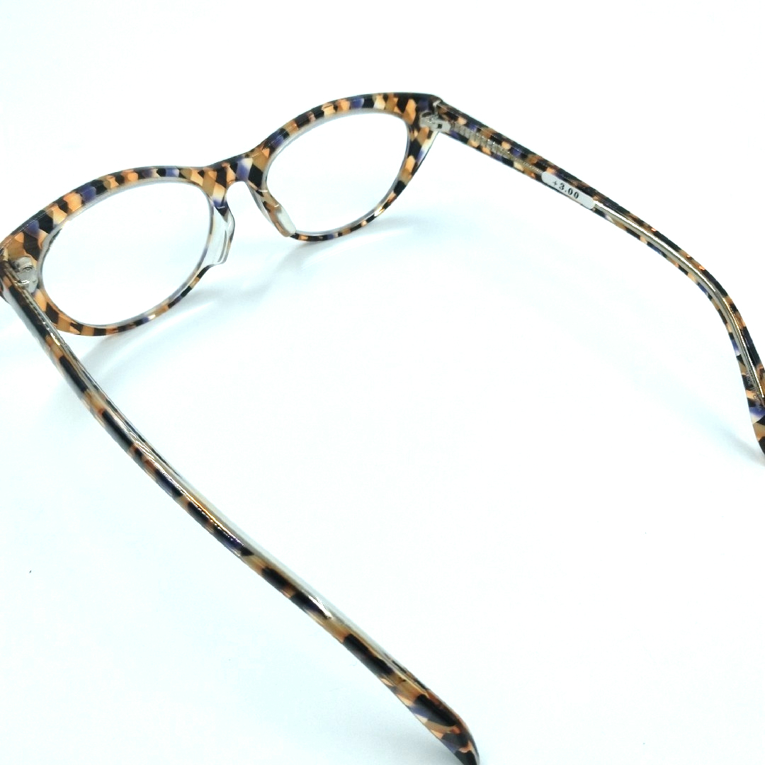 GOSH - GOSH ゴッシュ GR-1001 +3.00 リーディンググラス アーガイル柄