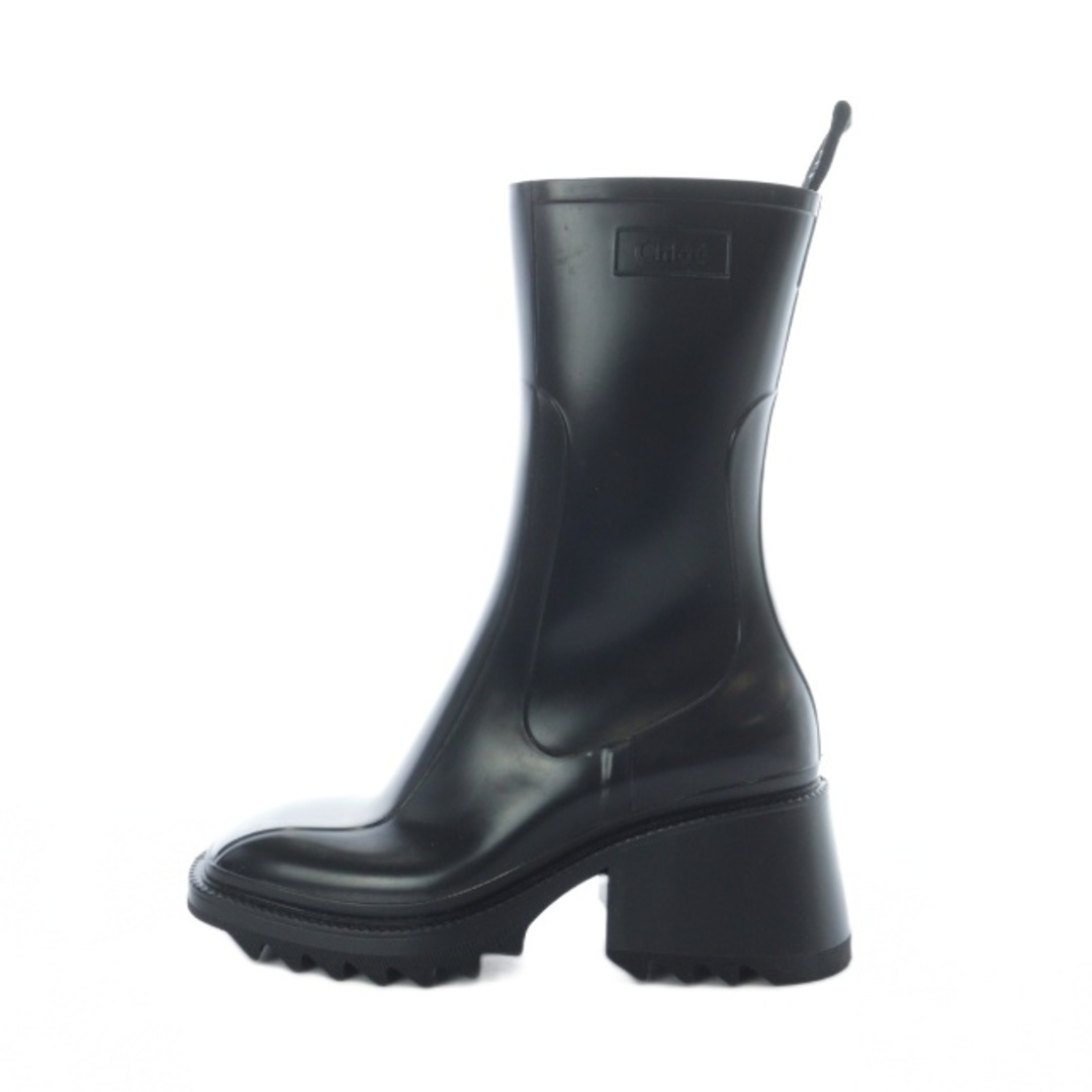 Chloe - クロエ BETTY レインブーツ 36 23cm 黒 ブラック チャンキー