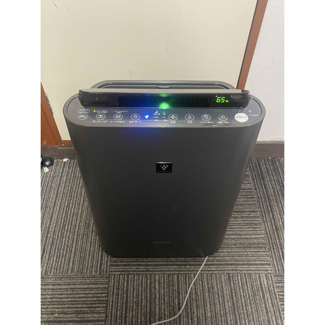 シャープ SHARP 空気清浄機 加湿器 KC-500Y9-H 加湿空気清浄機