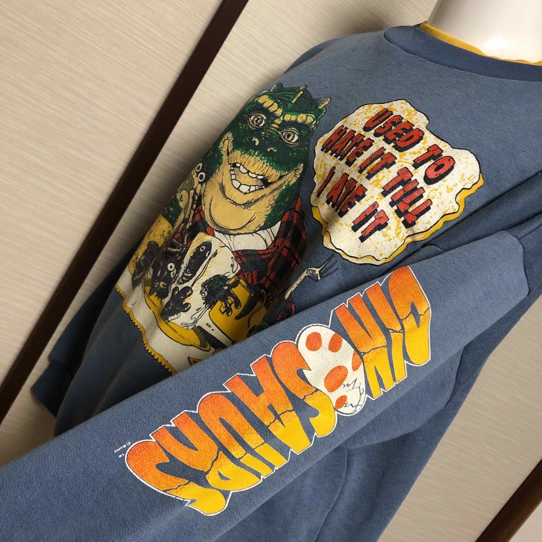 Disney - 恐竜家族 ダイナソーズ ディズニー ヴィンテージ スウェット