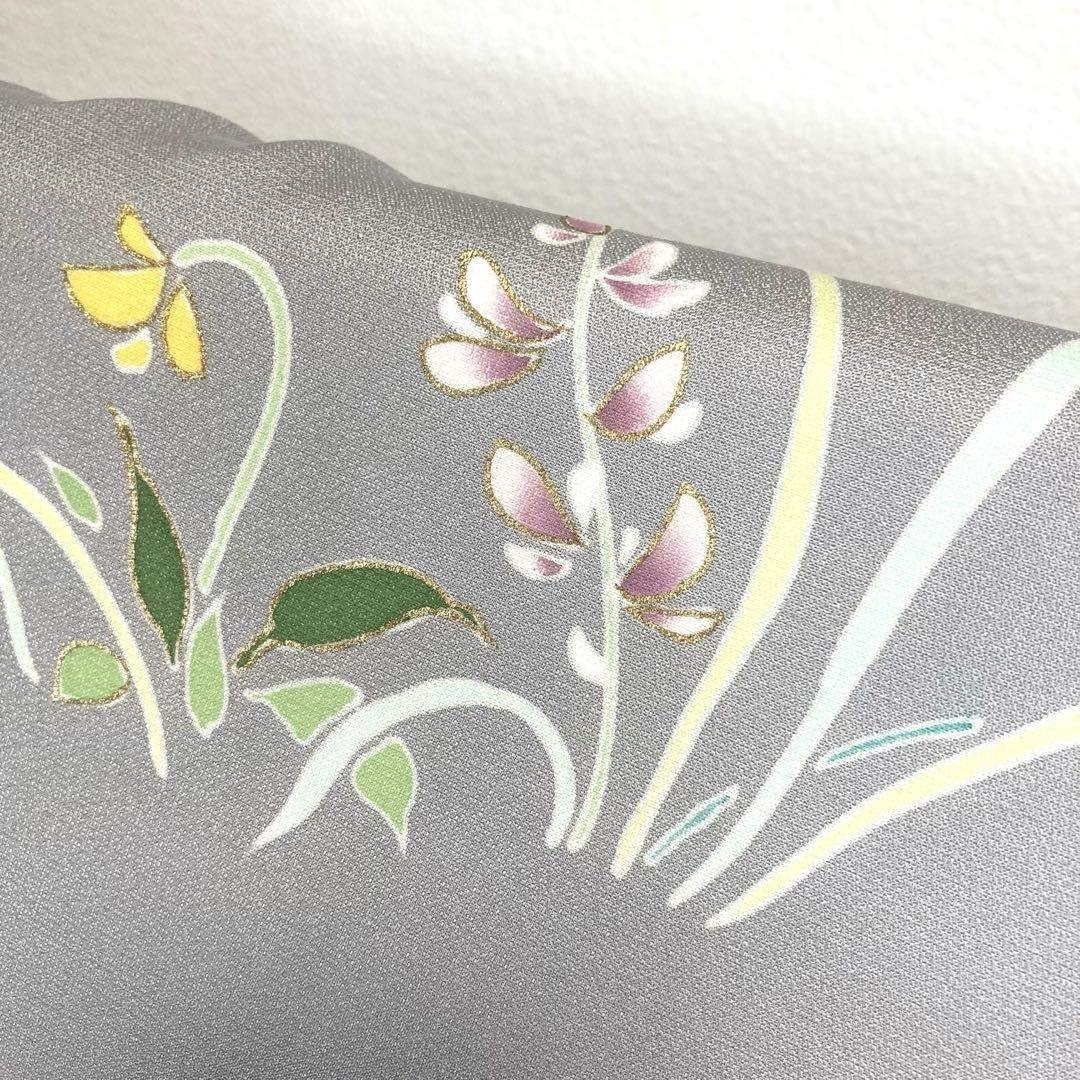 FF-210 付下げ モダン ハイセンス お洒落 共八掛 正絹 袷 広衿の通販