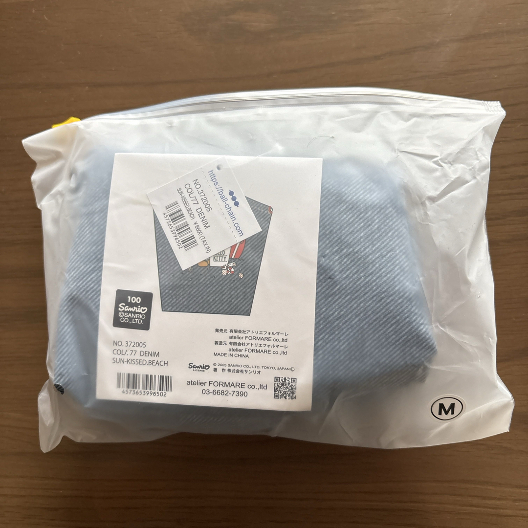 ハローキティ - 【新作】ボールアンドチェーン 日焼けキティBEACH (M