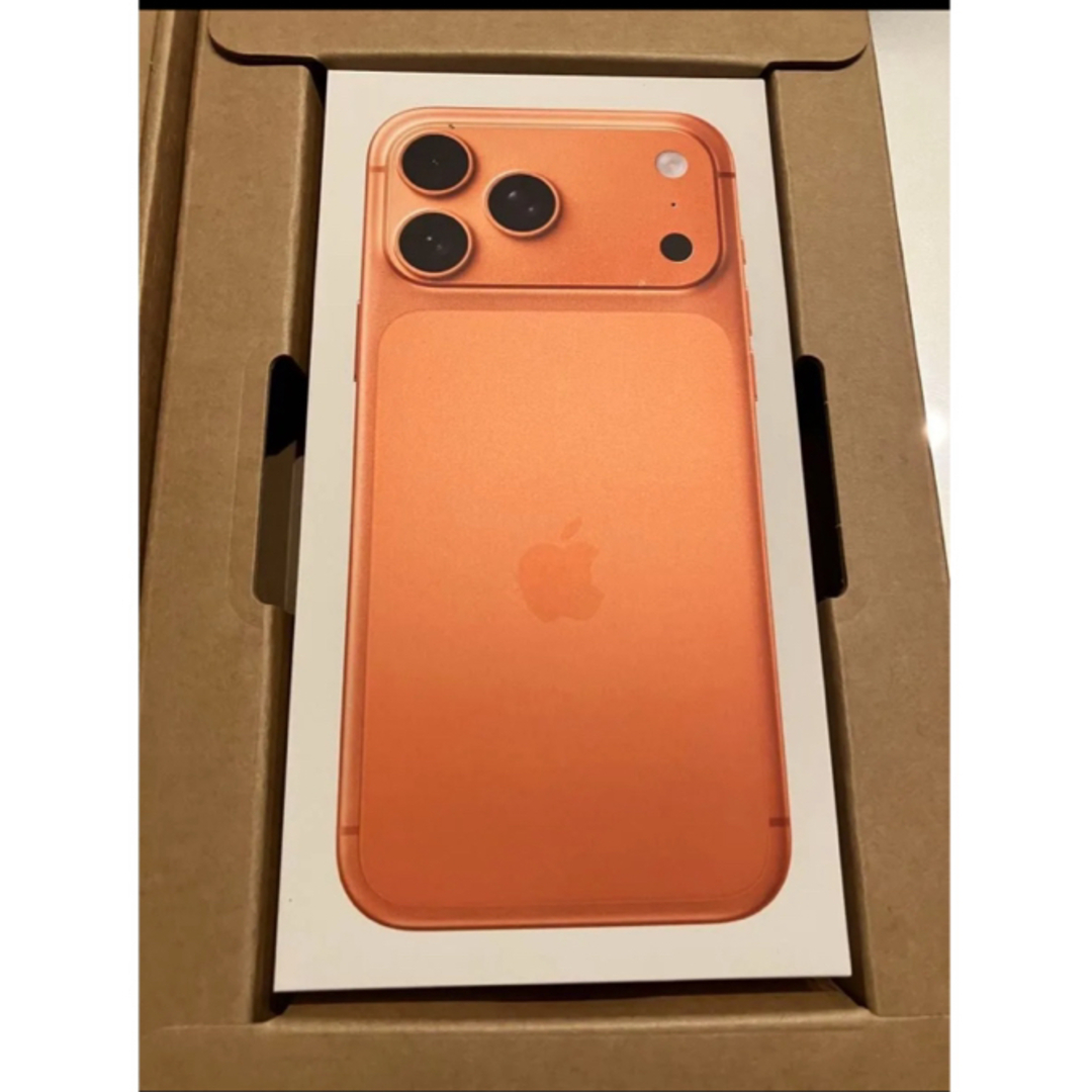 Apple - 新品未開封アップル iPhone17 Pro 256GB コズミックオレンジの