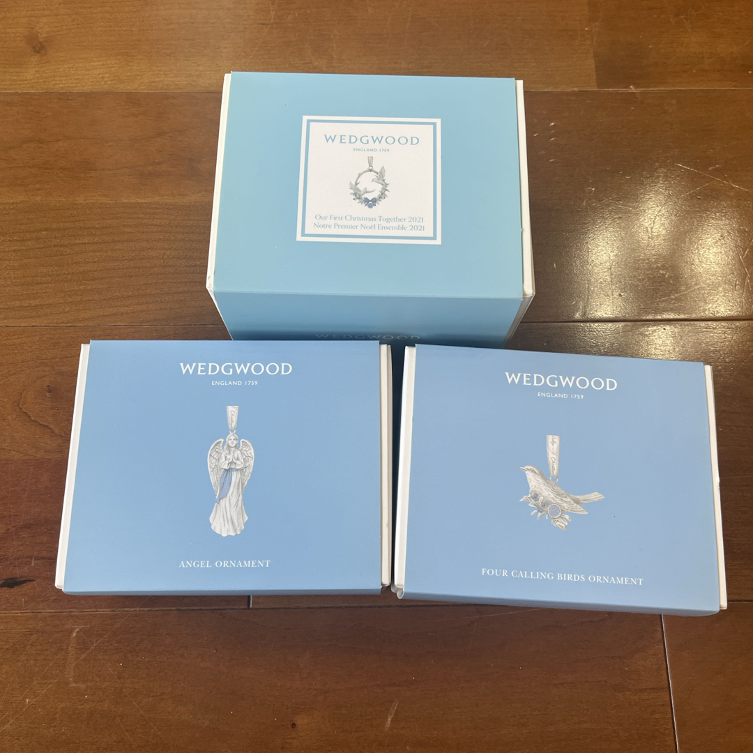 WEDGWOOD - ウェッジウッド クリスマスオーナメント3つの通販 by KKO's