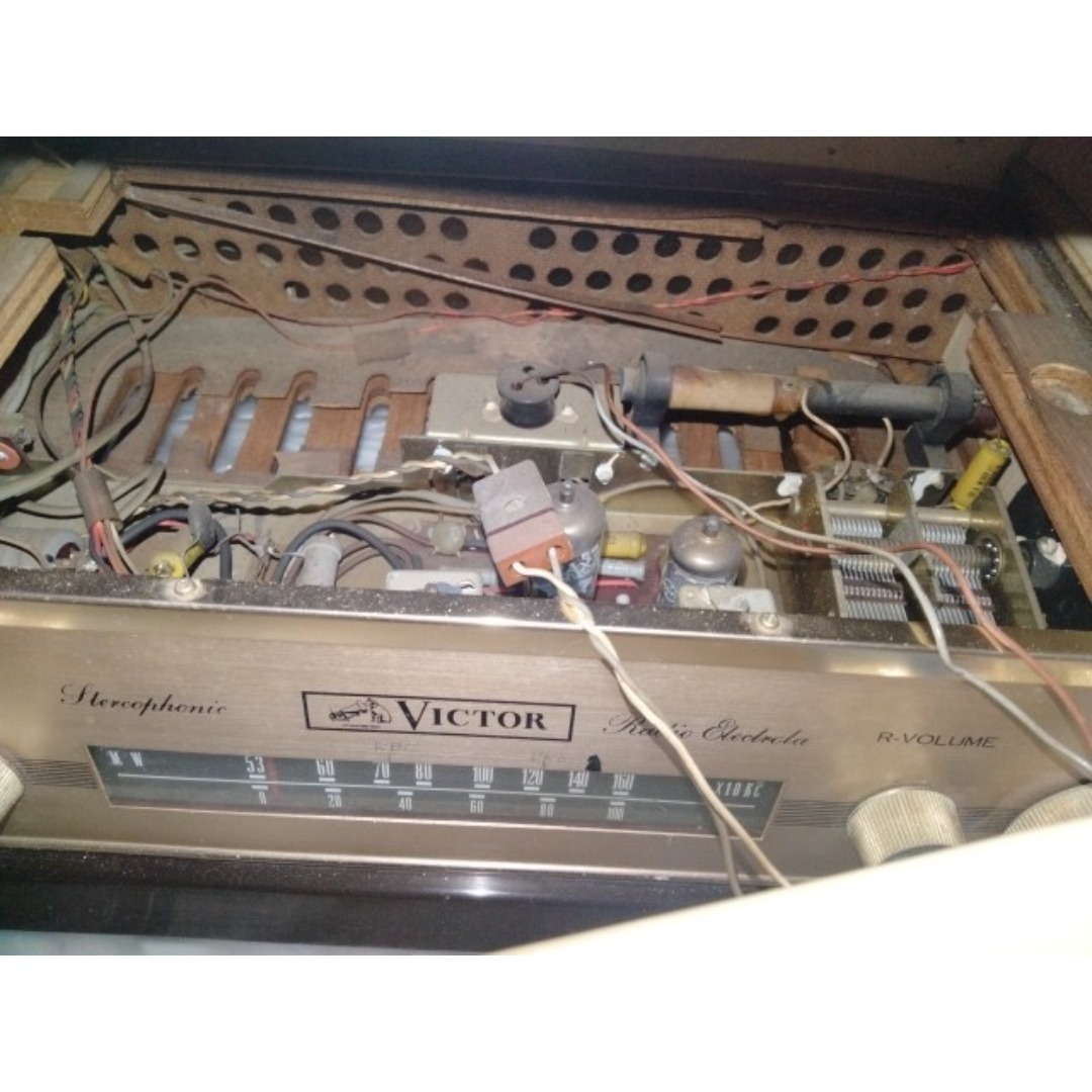 真空管 レコードプレーヤー・ラジオ ビクター STL-160 エレクトローラ