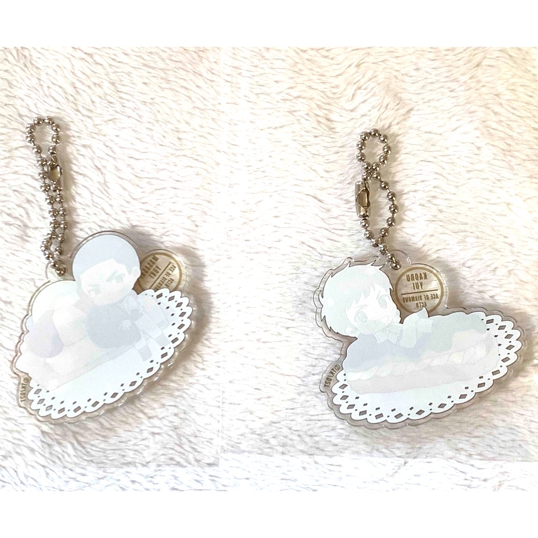 未使用】ダイヤのA アニメガ ランダム アクキー 5種 フルコンプ