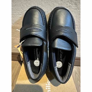 familiar - ファミリア スニーカー キッズ 19cm 女児 白×ピンク【新品