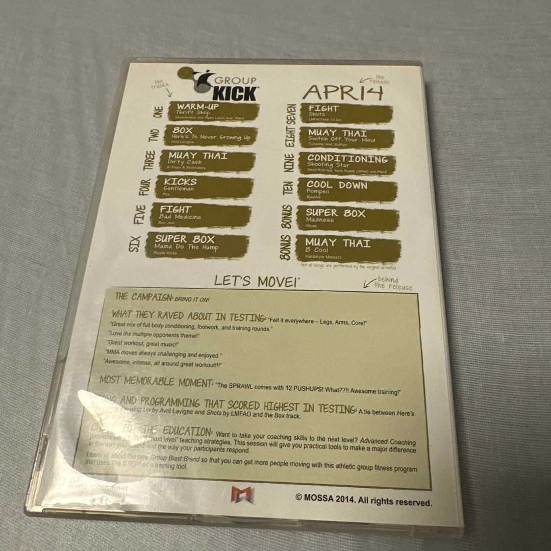 BTS/BFS/Mossa Group Kick APR14