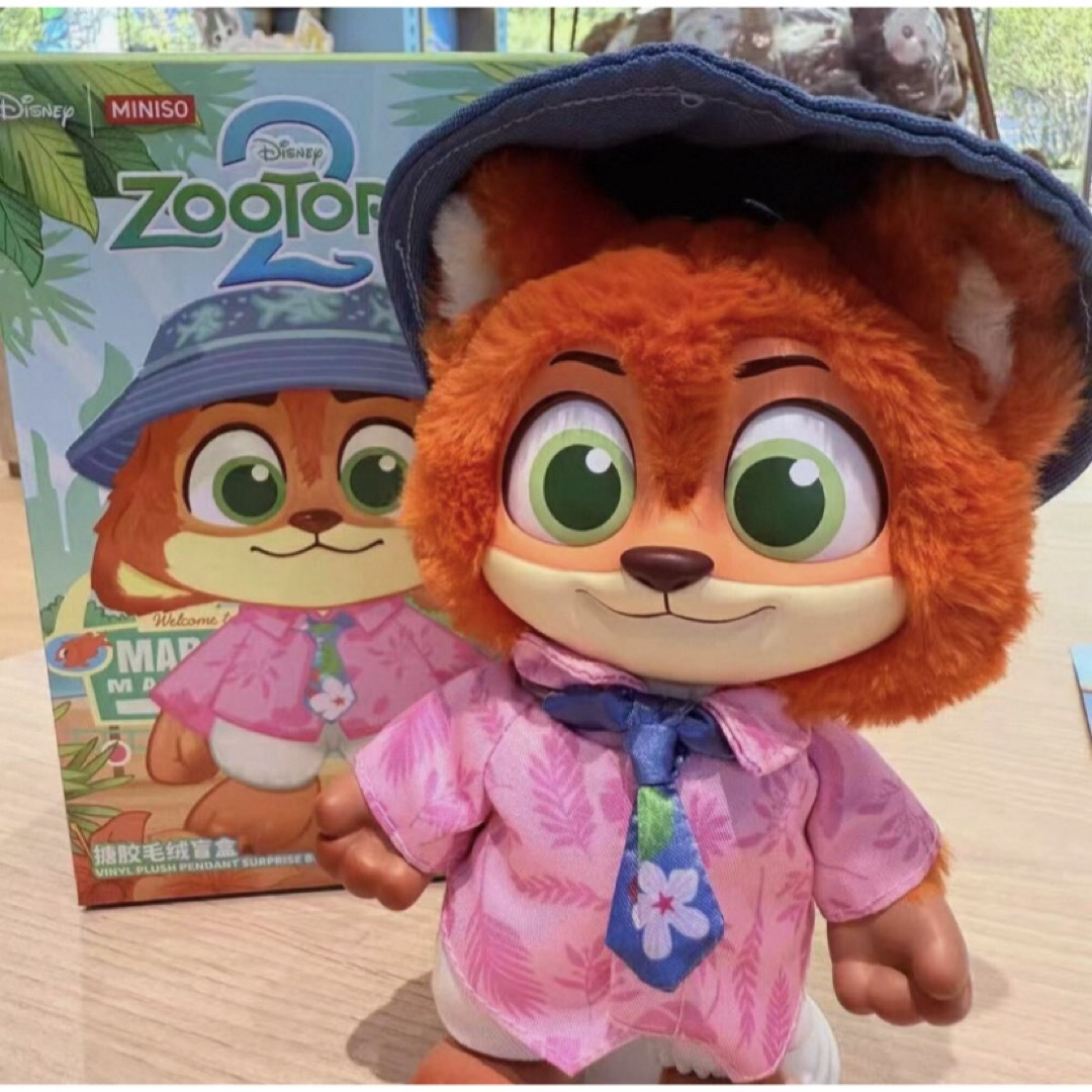 Disney - 2点セット ニック ジュディ ぬいぐるみキーホルダー