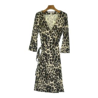 DIANE von FURSTENBERG（レオパード ・ ひざ丈ワンピース）のフリマ