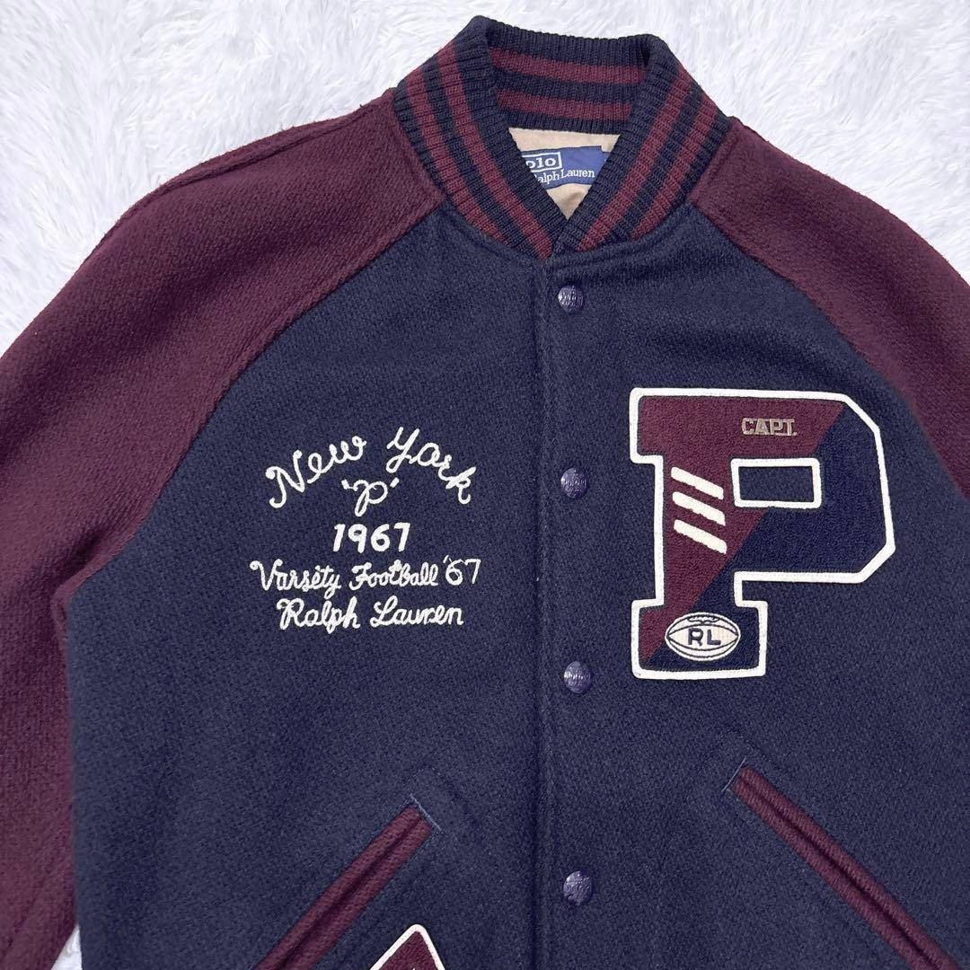 POLO RALPH LAUREN - 【美品】POLO RALPH LAUREN レターマンジャケット