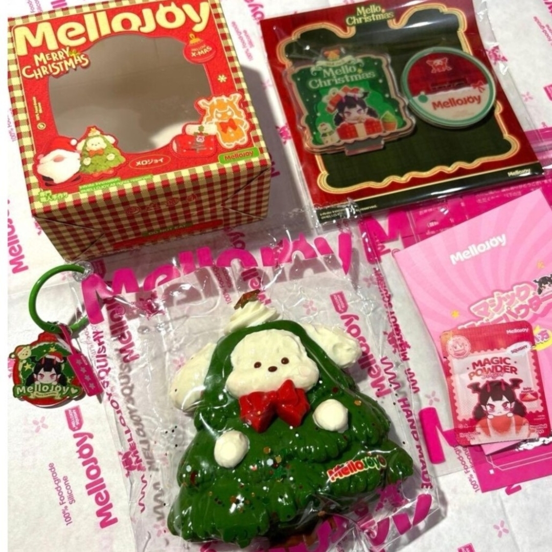 mellojoy クリスマスパピーユキコ ゆきこ メロジョイ スクイーズの通販