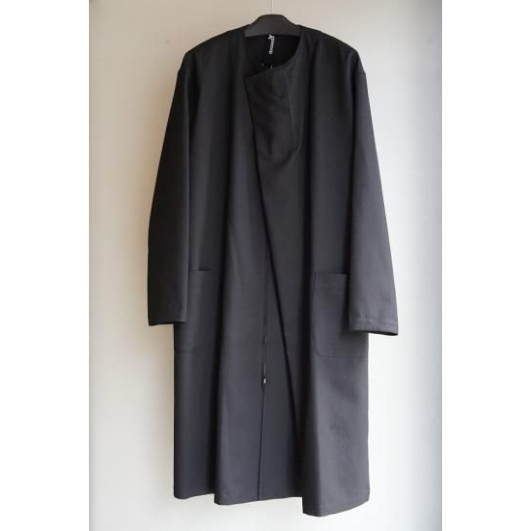 Ground Y - Ground Y フロントタックノーカラーコート yohji yamamoto