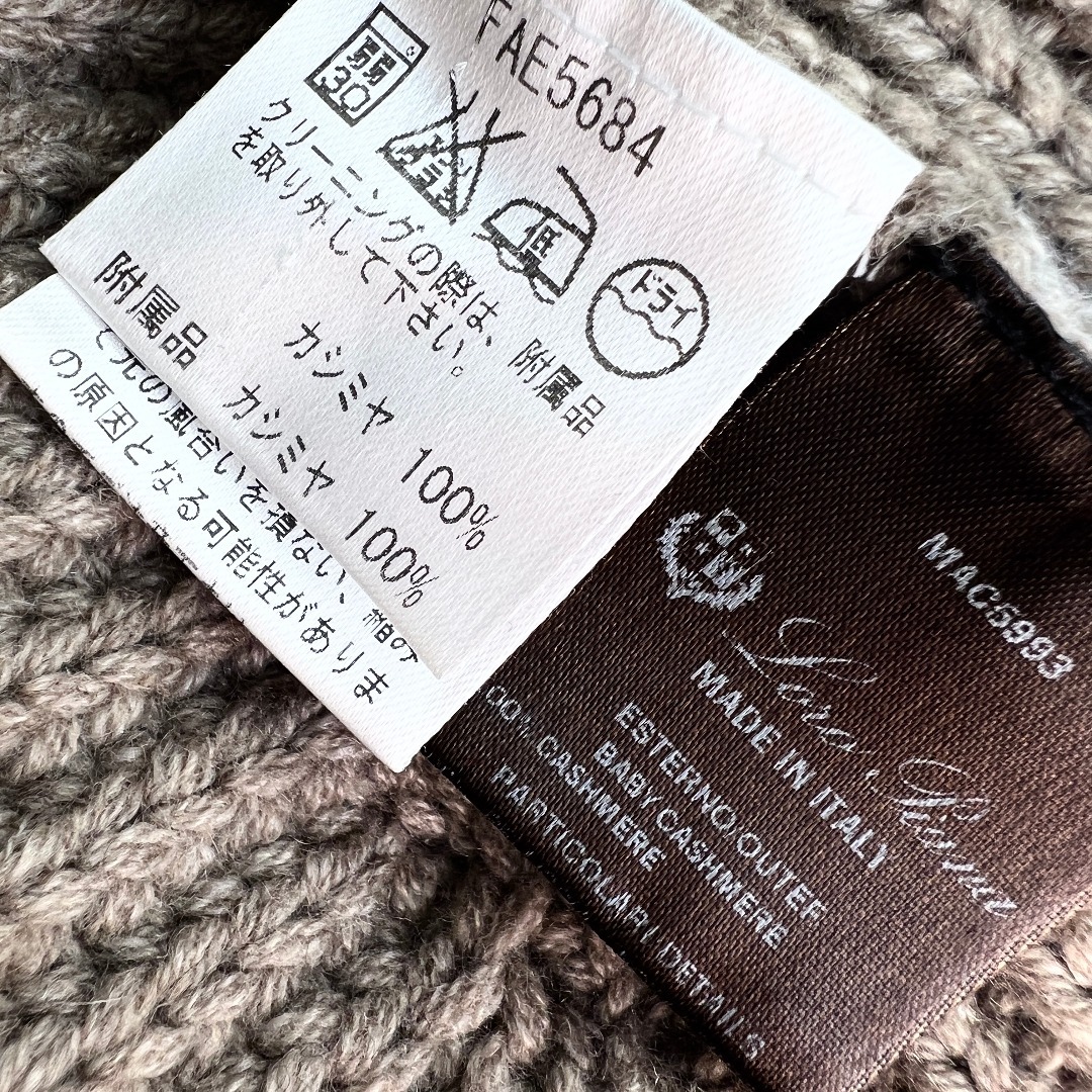 Loro Piana - 極美品☆LOROPIANA☆ベビーカシミヤ☆ポンチョ☆ニット