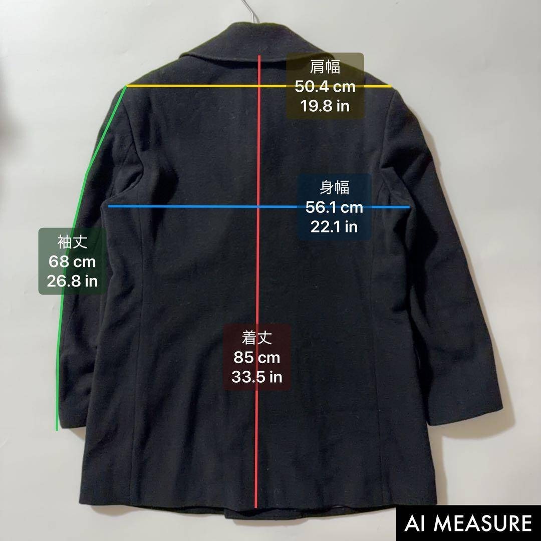 Yohji Yamamoto - 90s初期✨ヨウジヤマモト LQ ウールピーコート