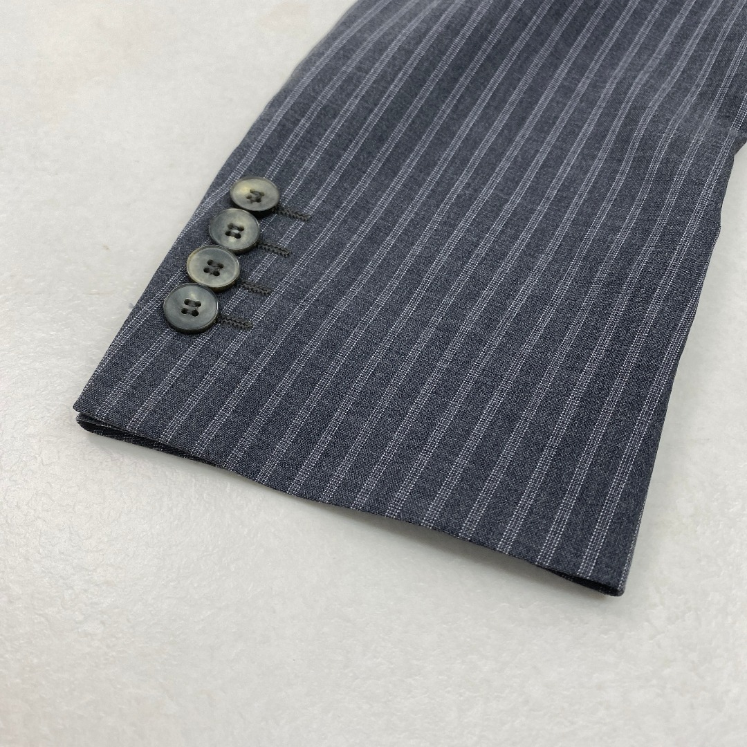 GUCCI - グッチ スーツ GUCCI ライトグレー セットアップ ストライプ