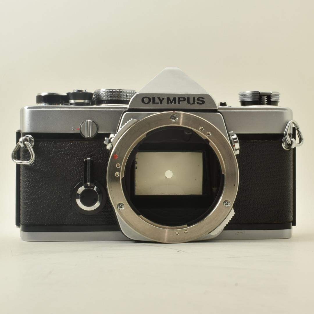 整備済 完動 OLYMPUS M-1 50mm F1.8 希少 露出計OK
