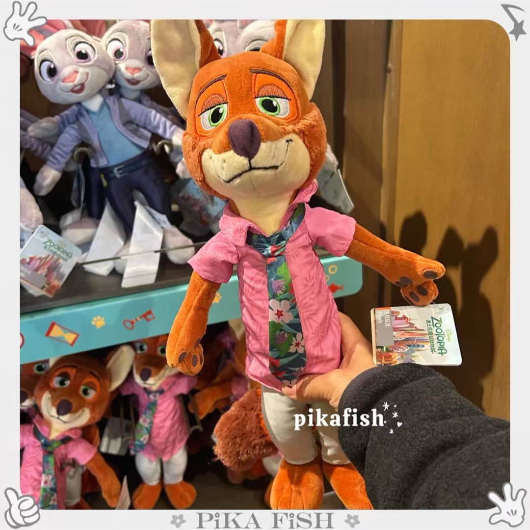 Disney - 【最新☆正規品】ニック ズートピア2 ぬいぐるみ 上海