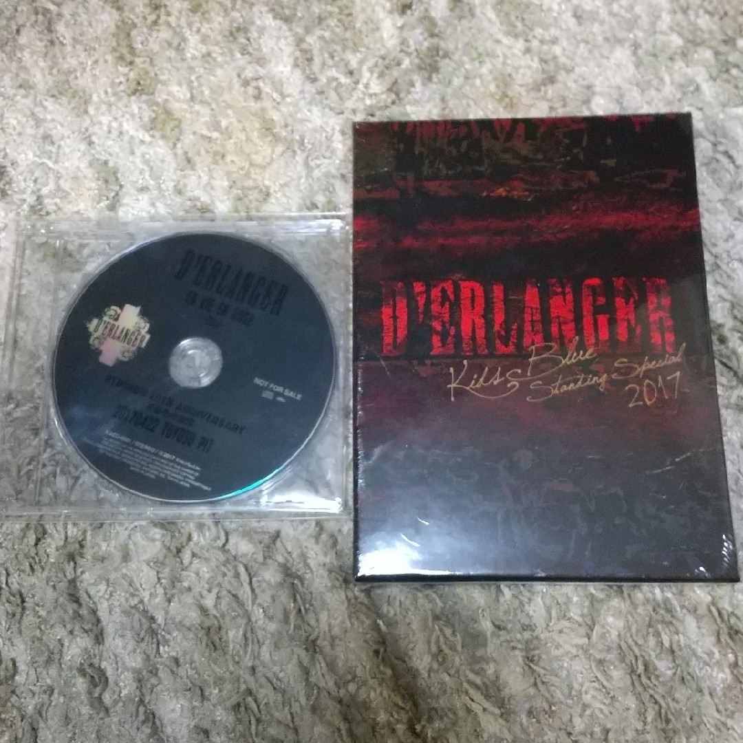 D´ERLANGERデランジェFC会員限定DVD新品+会場限定配布CD再生1