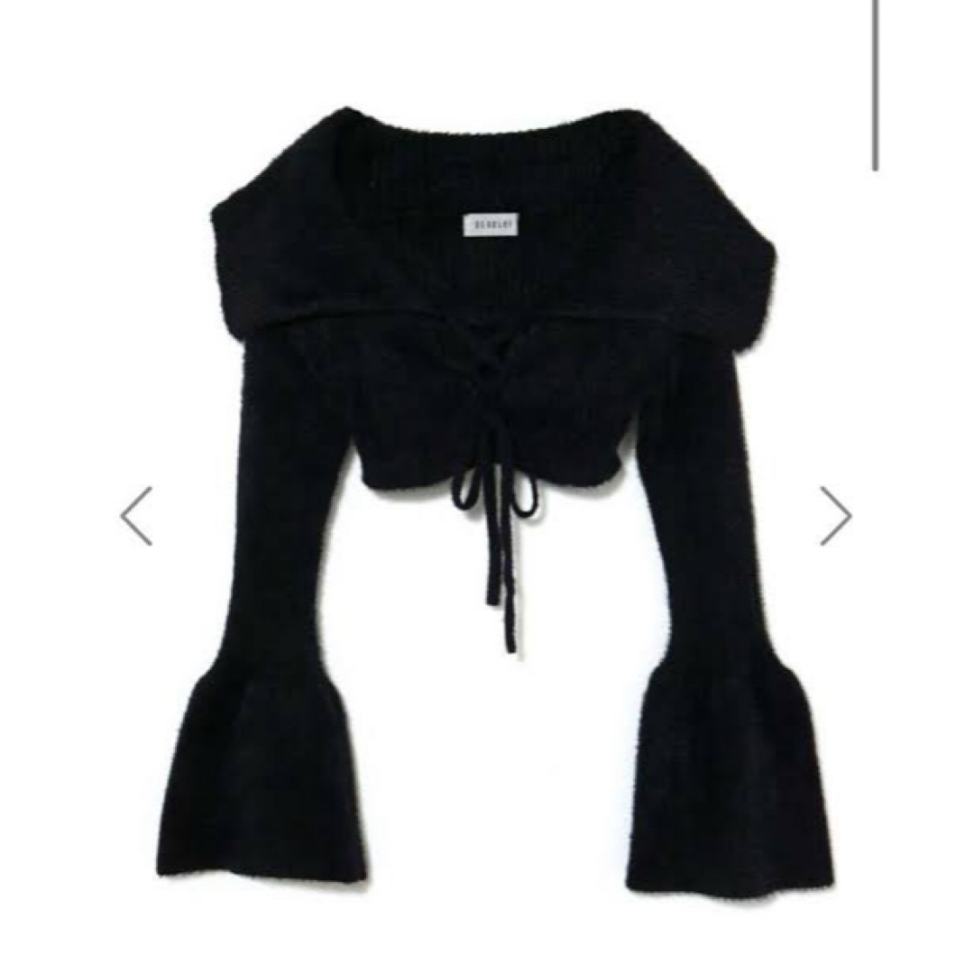 Bubbles - BUBBLES レースアップニットワンピースの通販 by a's shop