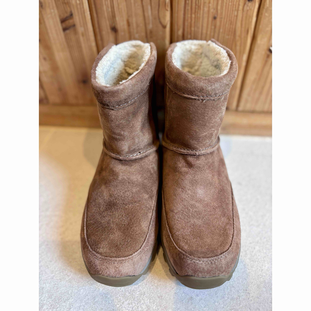 Merrell ブラウン スエード ショートブーツ