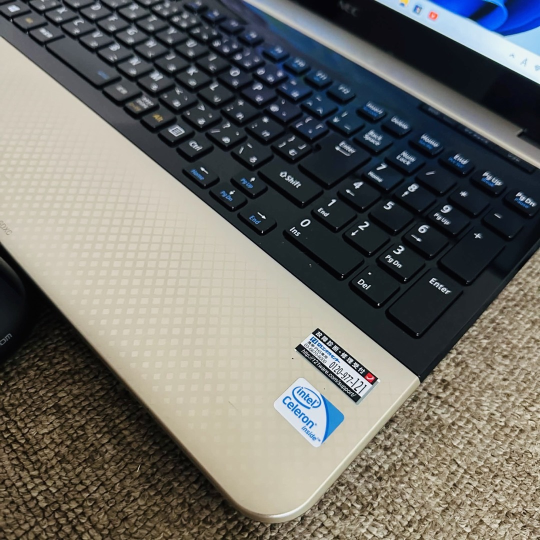 S204 NECノートパソコンSSDサクサク動く Windows11オフィス付き