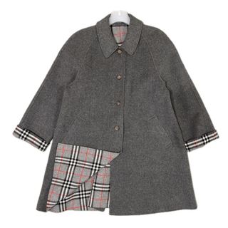 BURBERRY - Burberrys ピーコート カシミア混 ビンテージ グレー 9号の