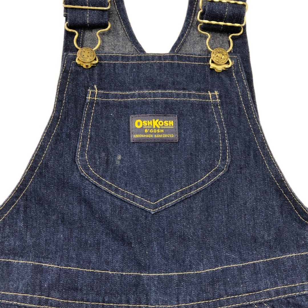 OshKosh - 70年代 USA製 OSHKOSH オシュコシュ デニムオーバーオール