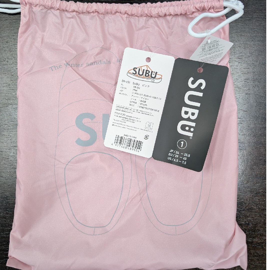 SUBU - subu サンダル ピンクスブ サイズ1 24cm-25.5cmの通販 by N Pee