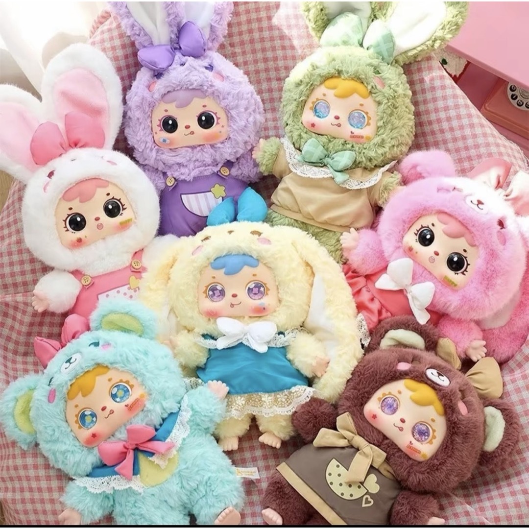 Samuel サミュエル400% マカロンシリーズ 白ウサギ レアキラ目の通販