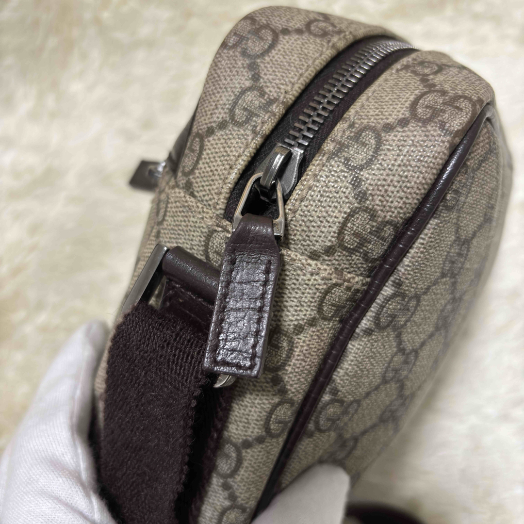 513✨極美品✨グッチ ショルダーバッグ カメラバッグ GGスプリーム