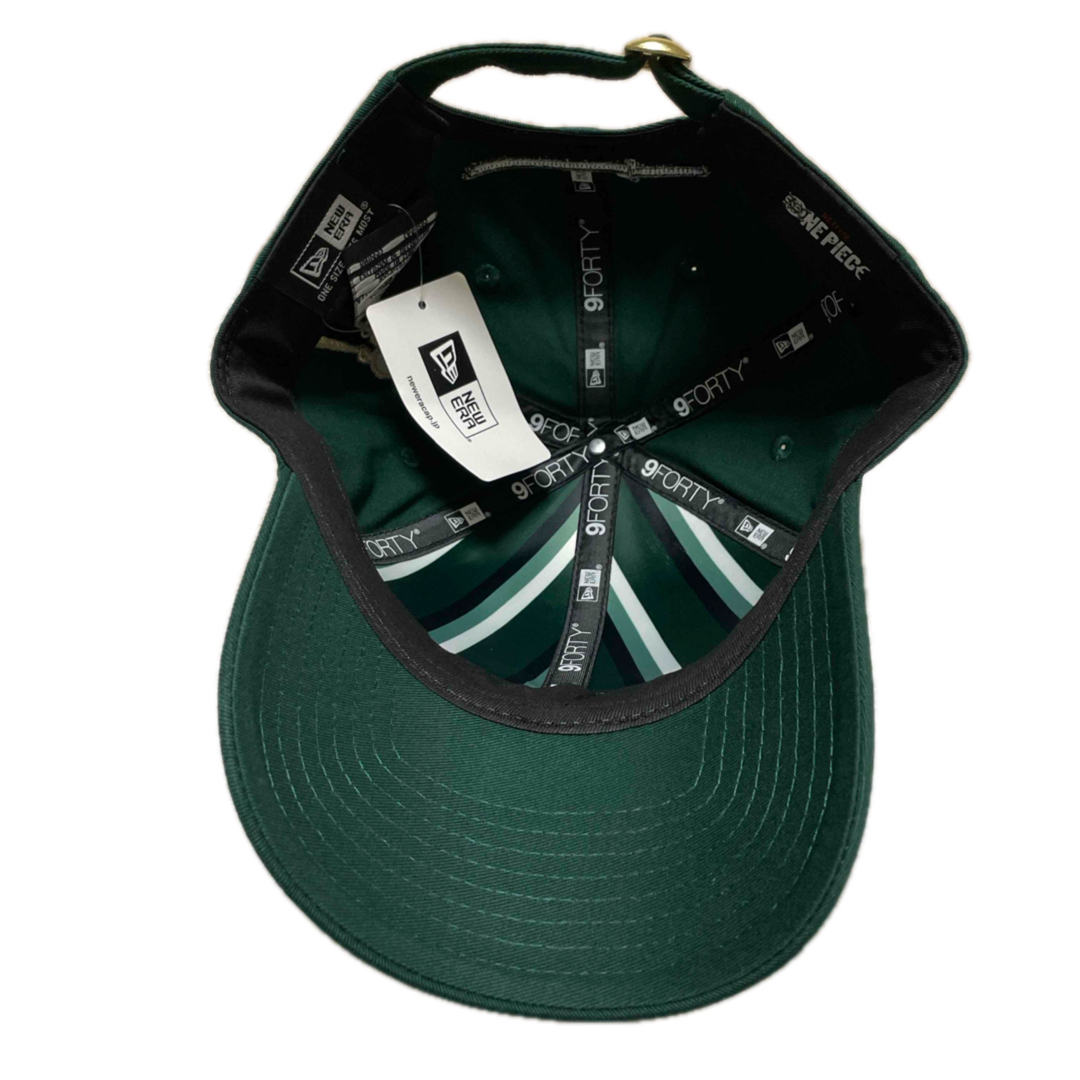 NEW ERA - 9FORTY One Piece Netfix ロロノア・ゾロ ダークグリーンの