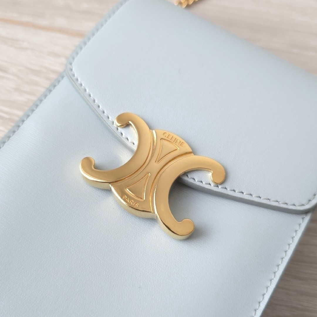 CELINE - 極美品【セリーヌ】トリオンフ モバイルポーチ フォンケース