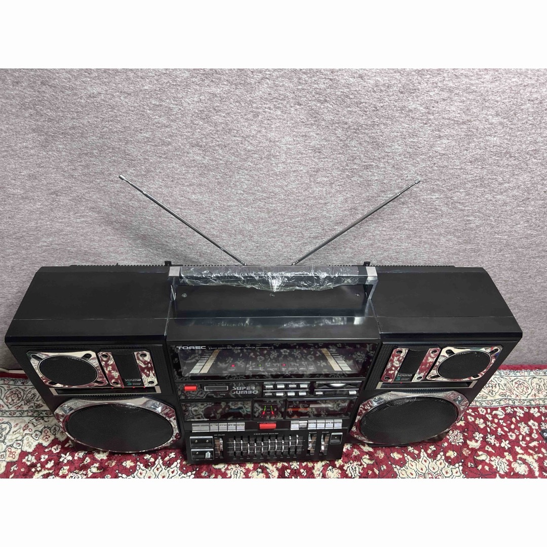 SHARP - 希少TOREC J-1 スーパージャンボ 大型ラジ中古動作品