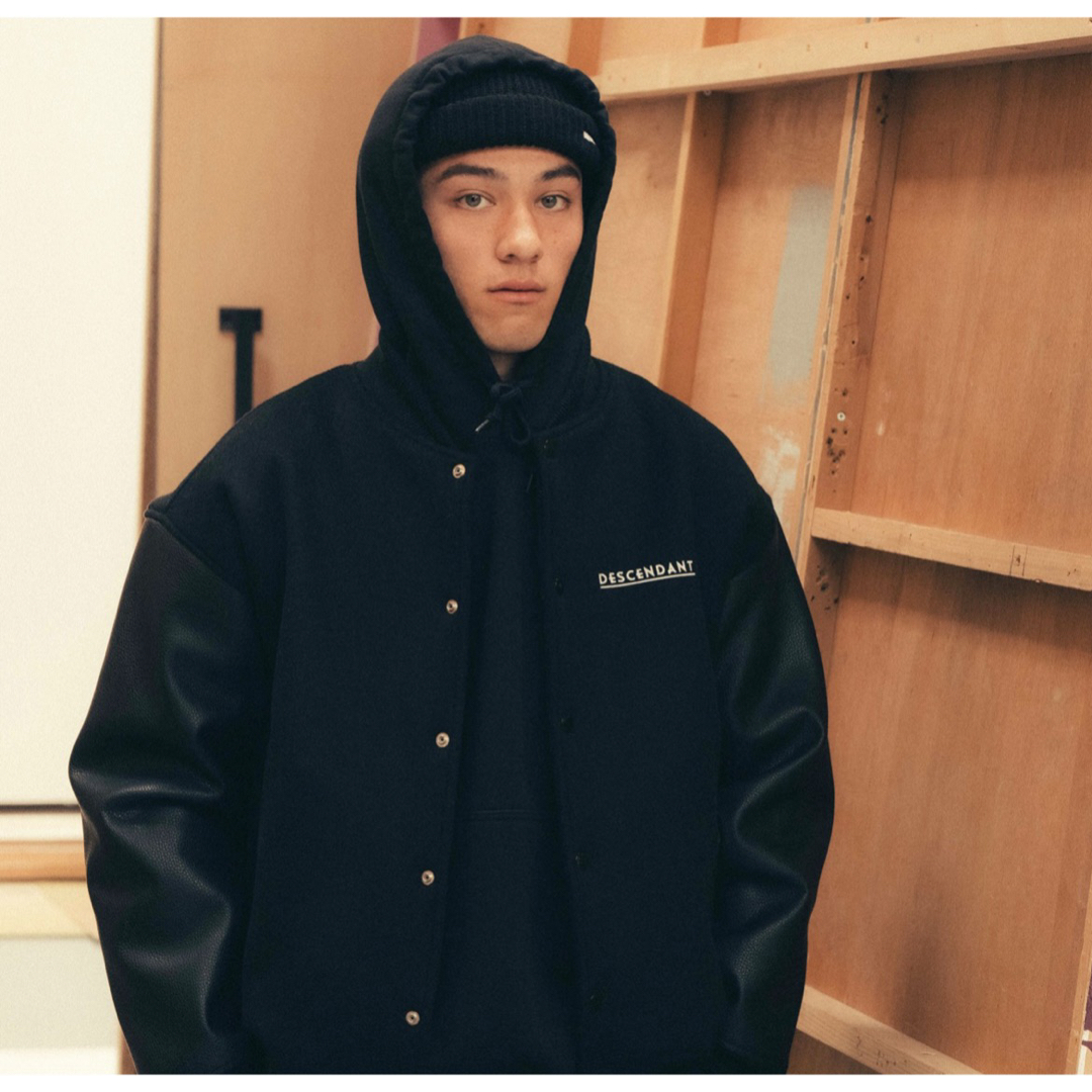 DESCENDANT - DESCENDANT FLUKE UP VARSITY JACKET 最安 XLの通販 by