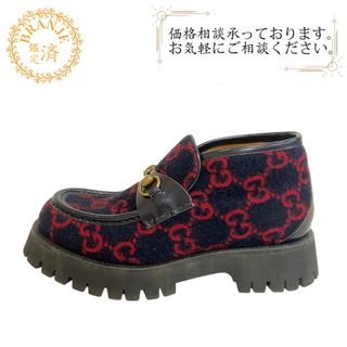 GUCCI - GUCCI 17aw ホースビットレザーローファーの通販 by mine