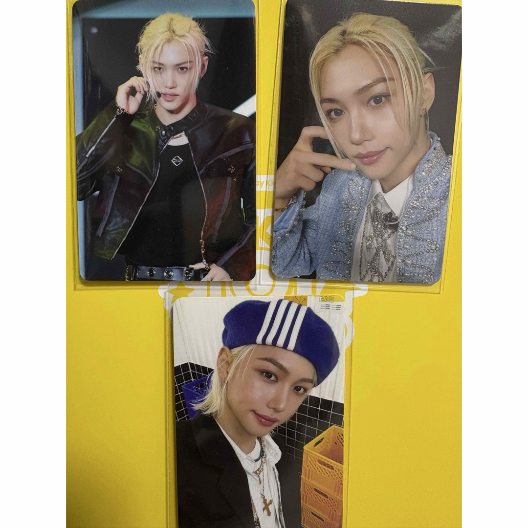 Stray Kids - 【公式】スキズ フィリックス トレカ 3枚セット TOY