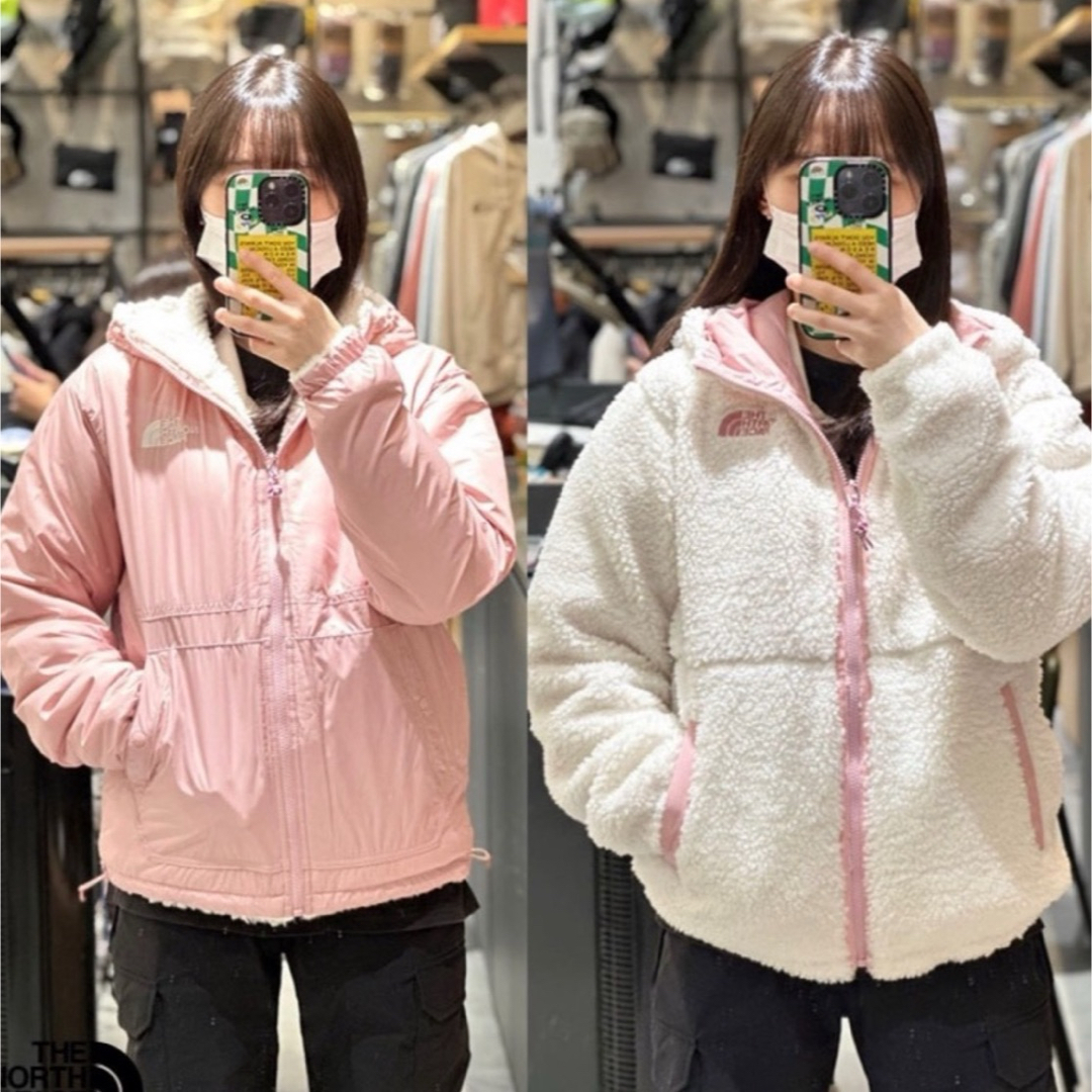 THE NORTH FACE - 新品 ノースフェイス ピンク ボアジャン ボア