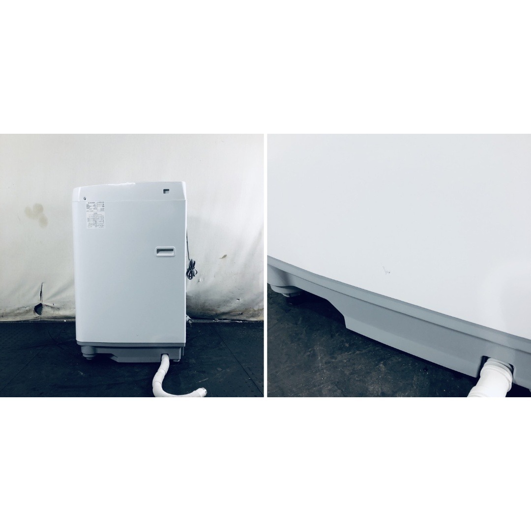 ☆送料・設置無料☆ 中古 大型洗濯機 シャープ (No.0448)