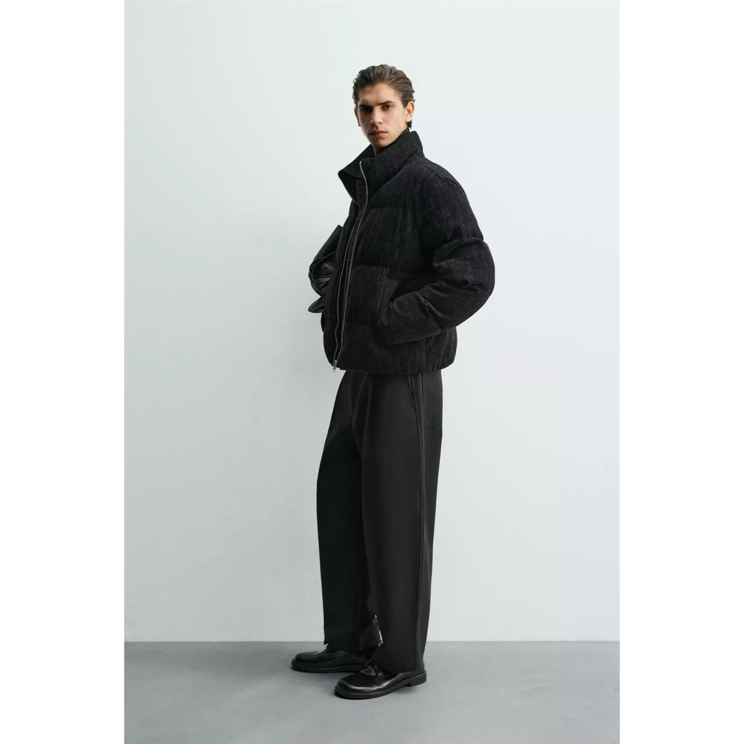 ZARA - ZARA ザラ クロップドフィットパフジャケット XLの通販 by GR